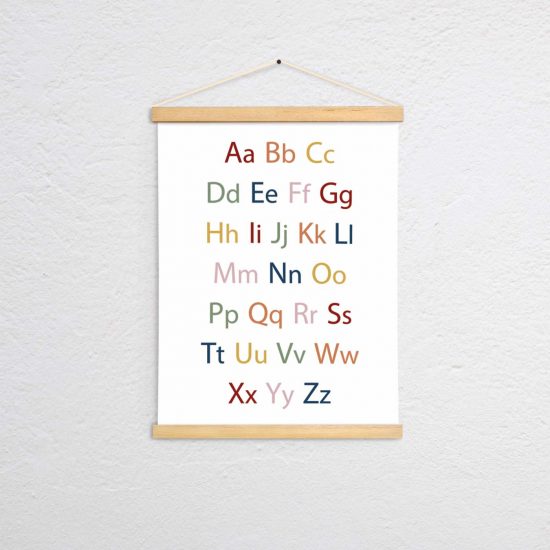 ABC Picture for a Children's Room
