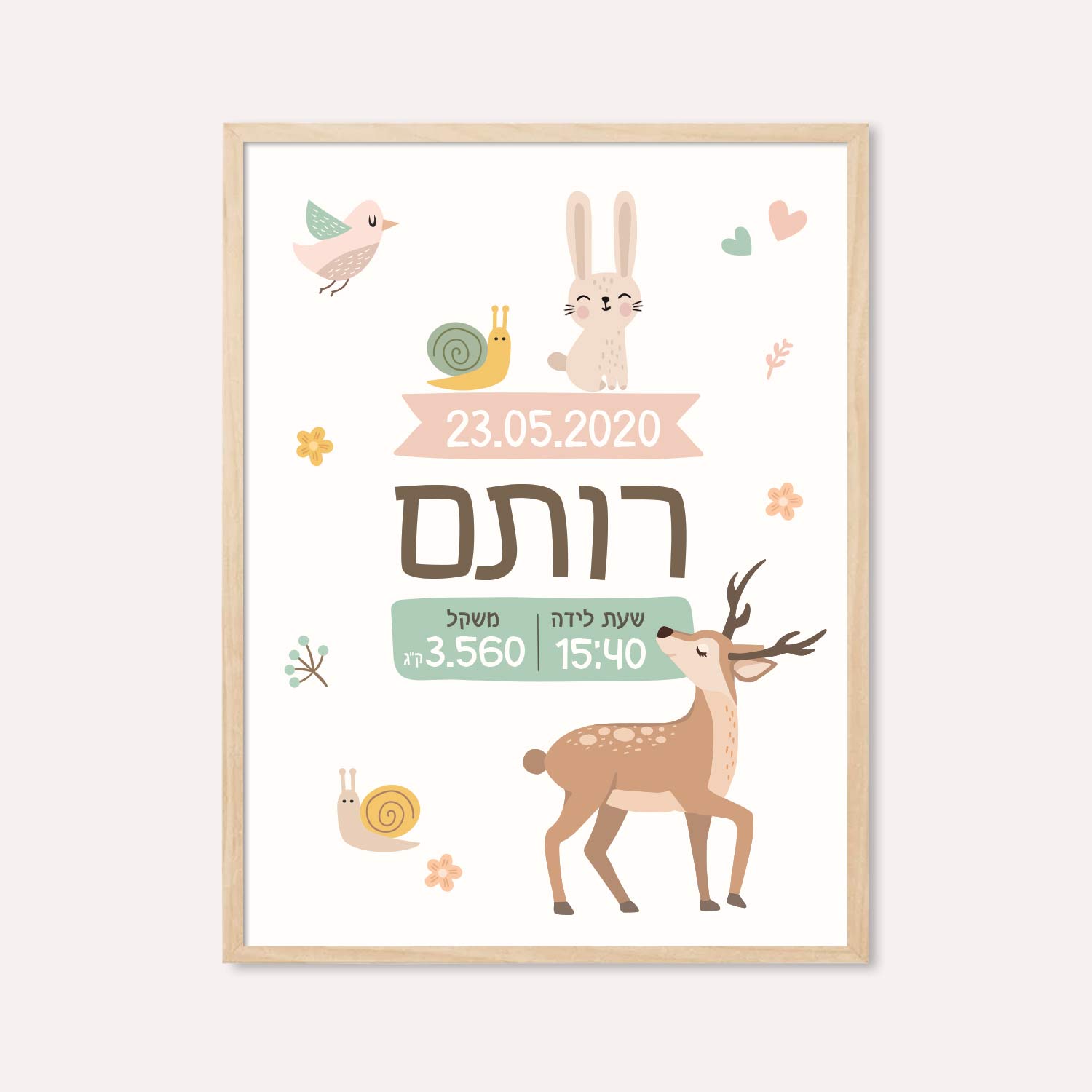 Birth certificate – Bambi