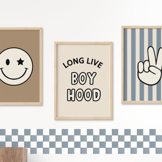 Juegos de fotos para habitaciones infantiles y juveniles: decoración de paredes