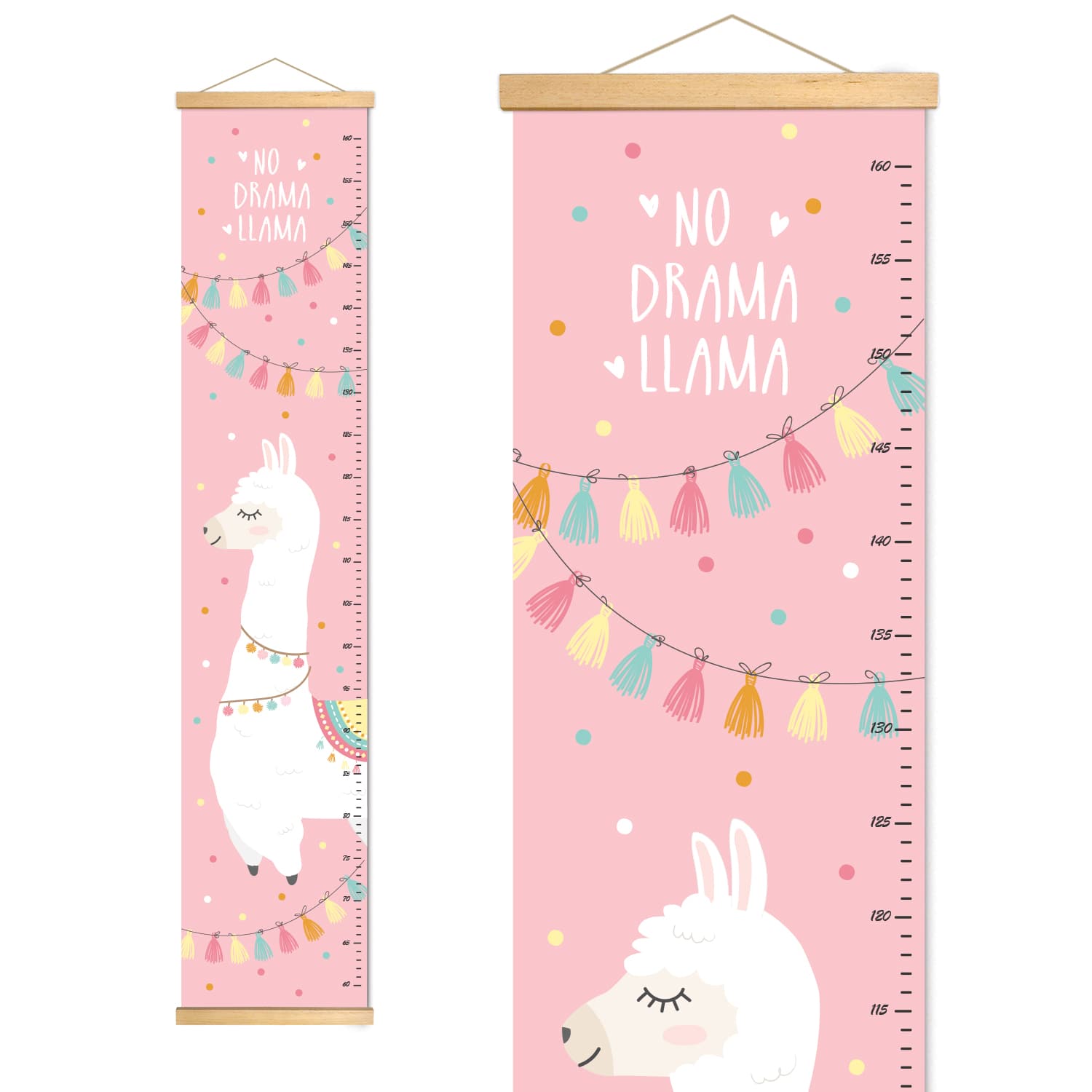 Height chart for children, why pink?