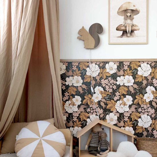 Floral Wallpaper – Sticker Wallpaper for Kids