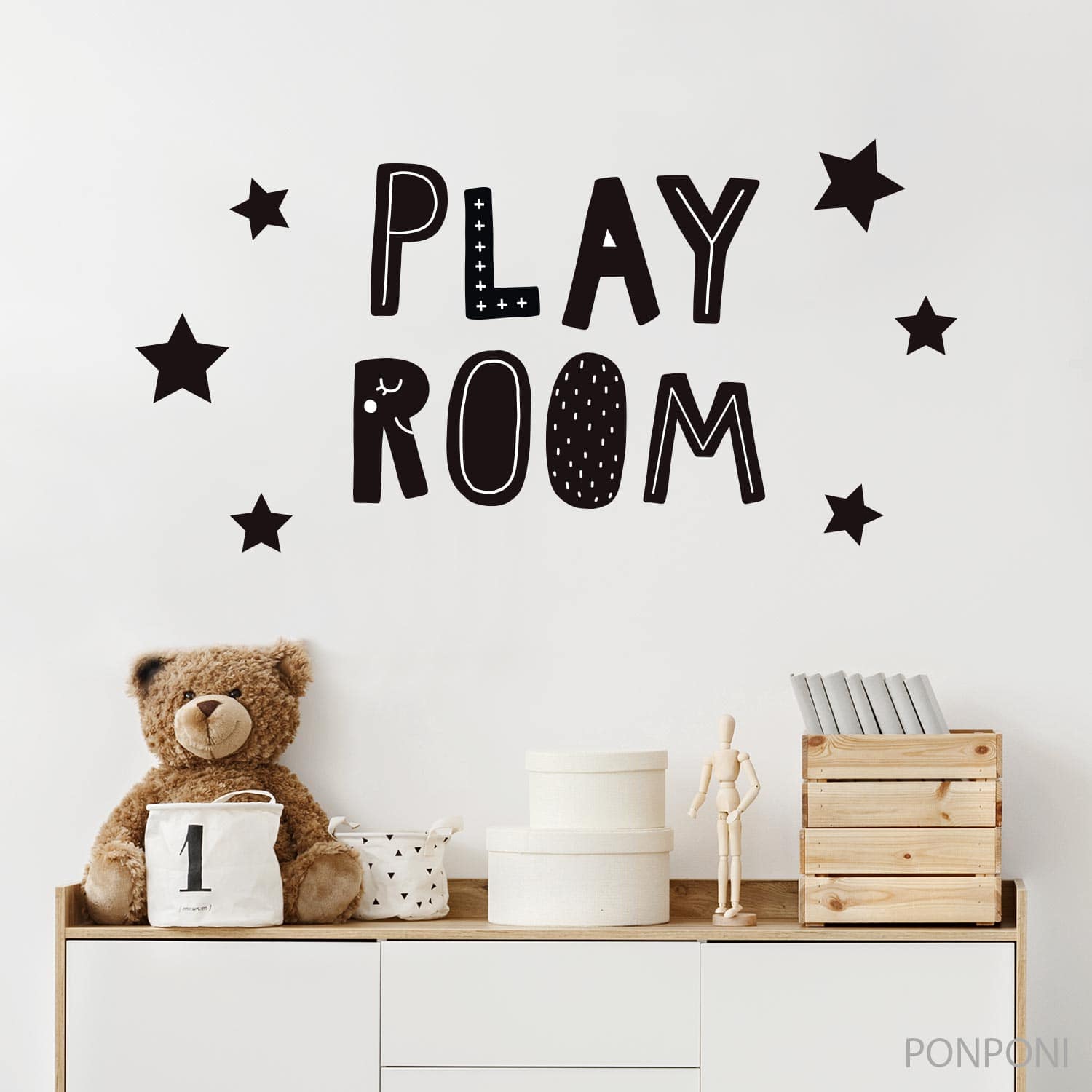 Stars Playroom Decal – PLAY ROOM