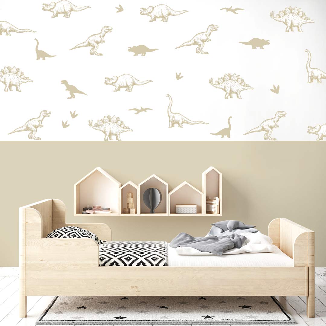 Dinosaur wall stickers for children's rooms