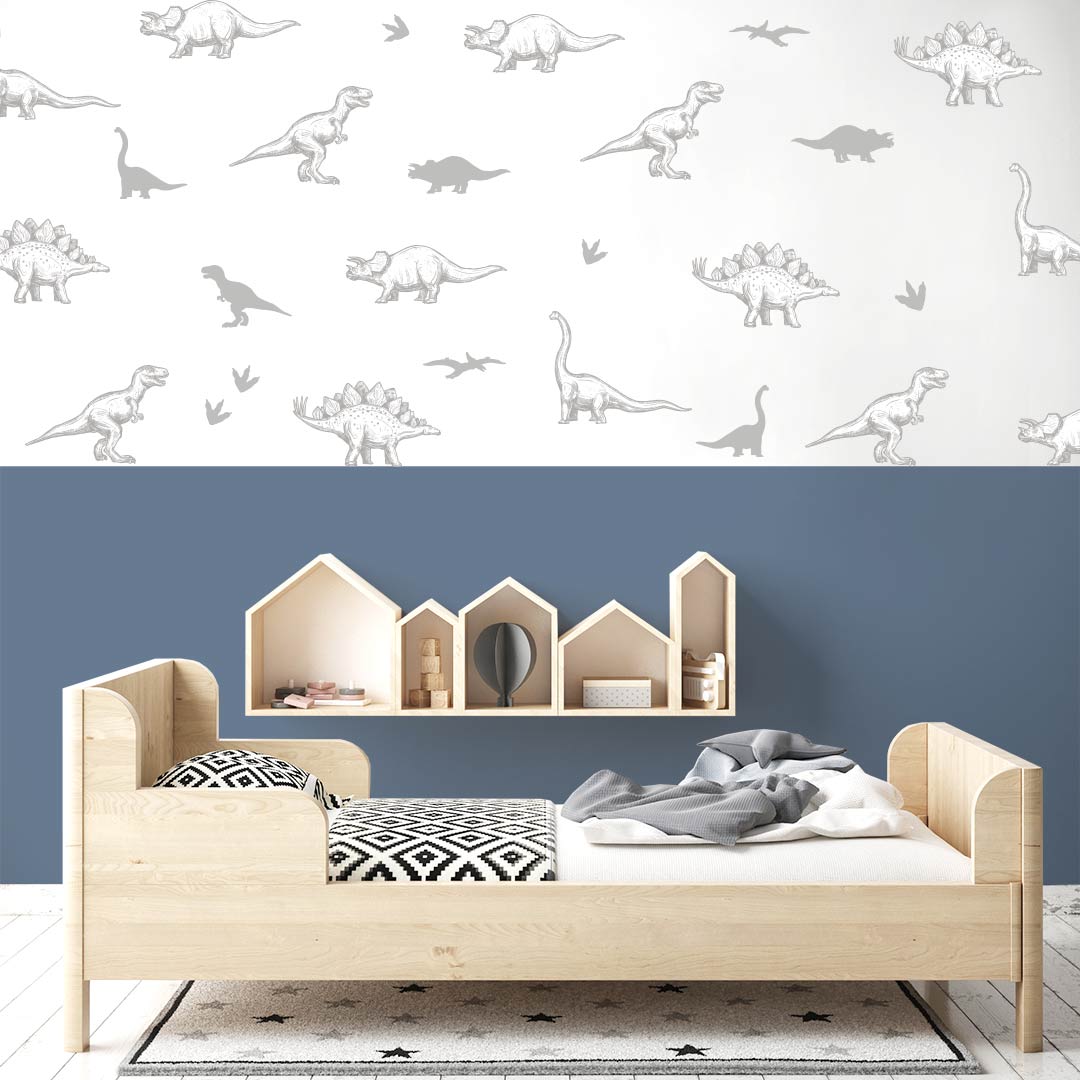 Dinosaur wall stickers for children's rooms