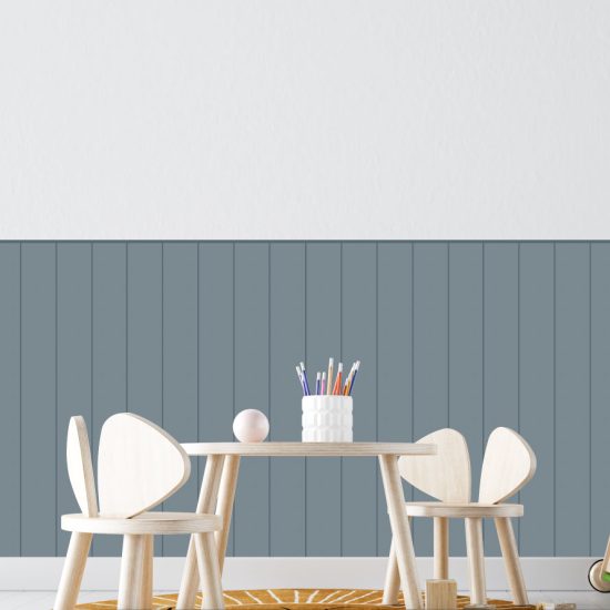 Thin-striped adhesive wallpaper