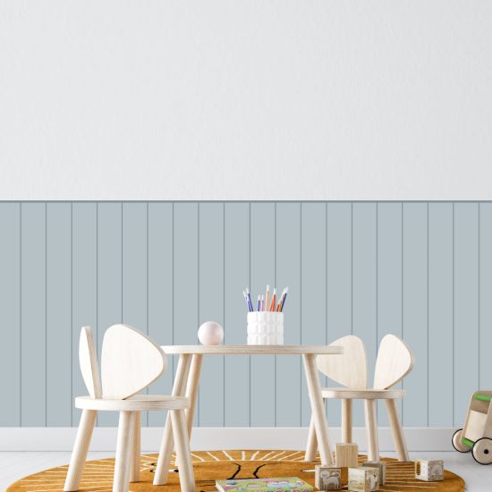 Thin-striped adhesive wallpaper