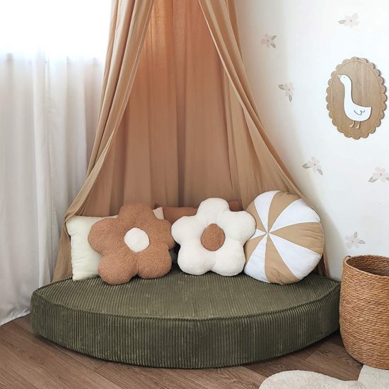 Corner Sofa – CORNER Kids' Lounge Set – Olive Green