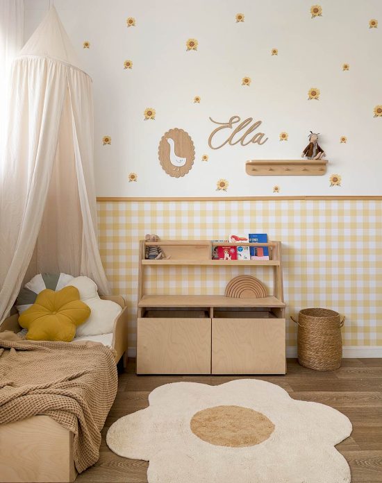 Checkered Wallpaper Sticker – Small Squares
