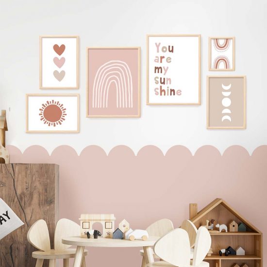 Fotos de una habitación estilo bohemio para niña