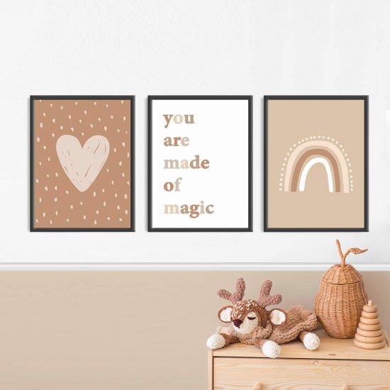 Fotos para una habitación infantil estilo boho: Hecho de magia
