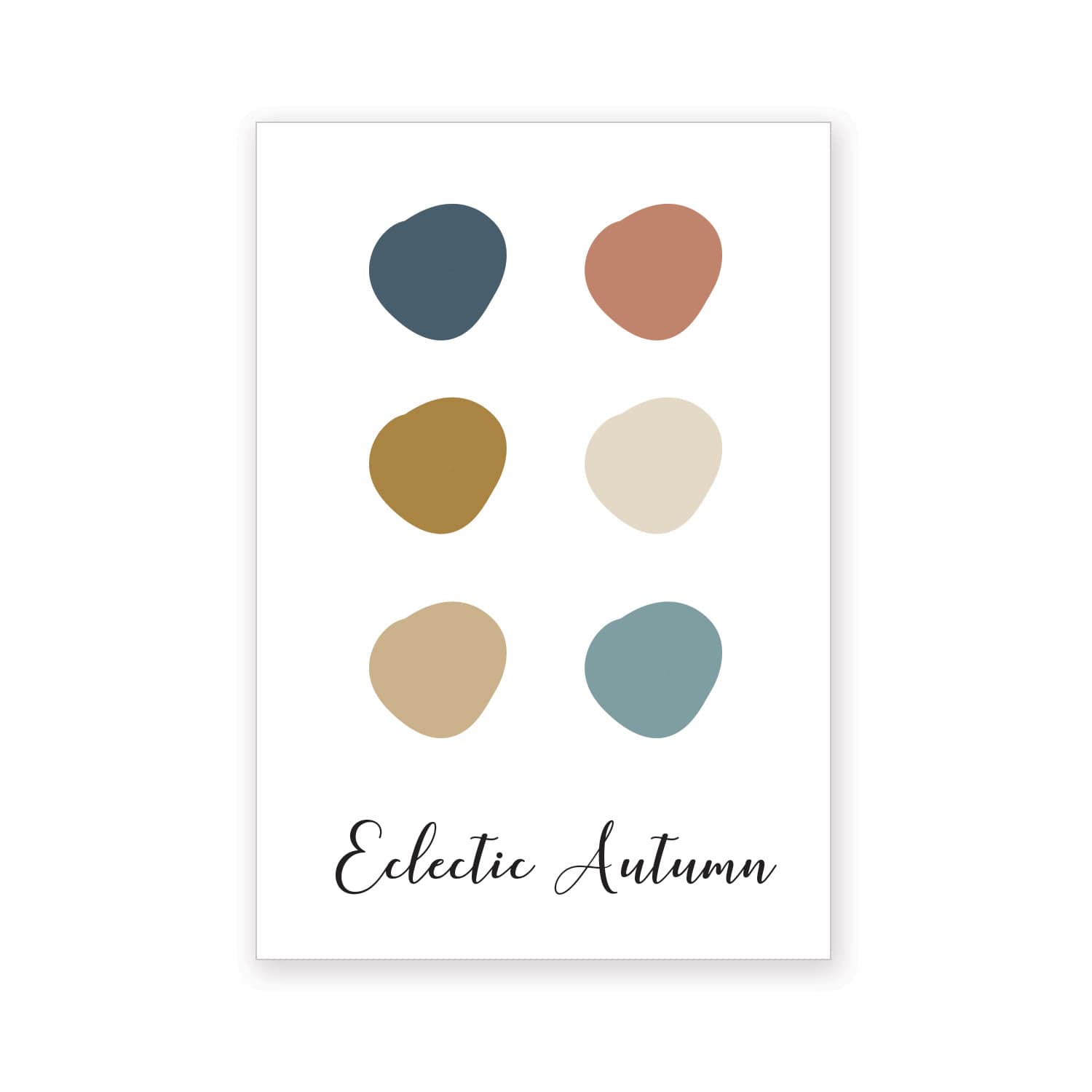 Terrazzo wall stickers – Eclectic Autumn
