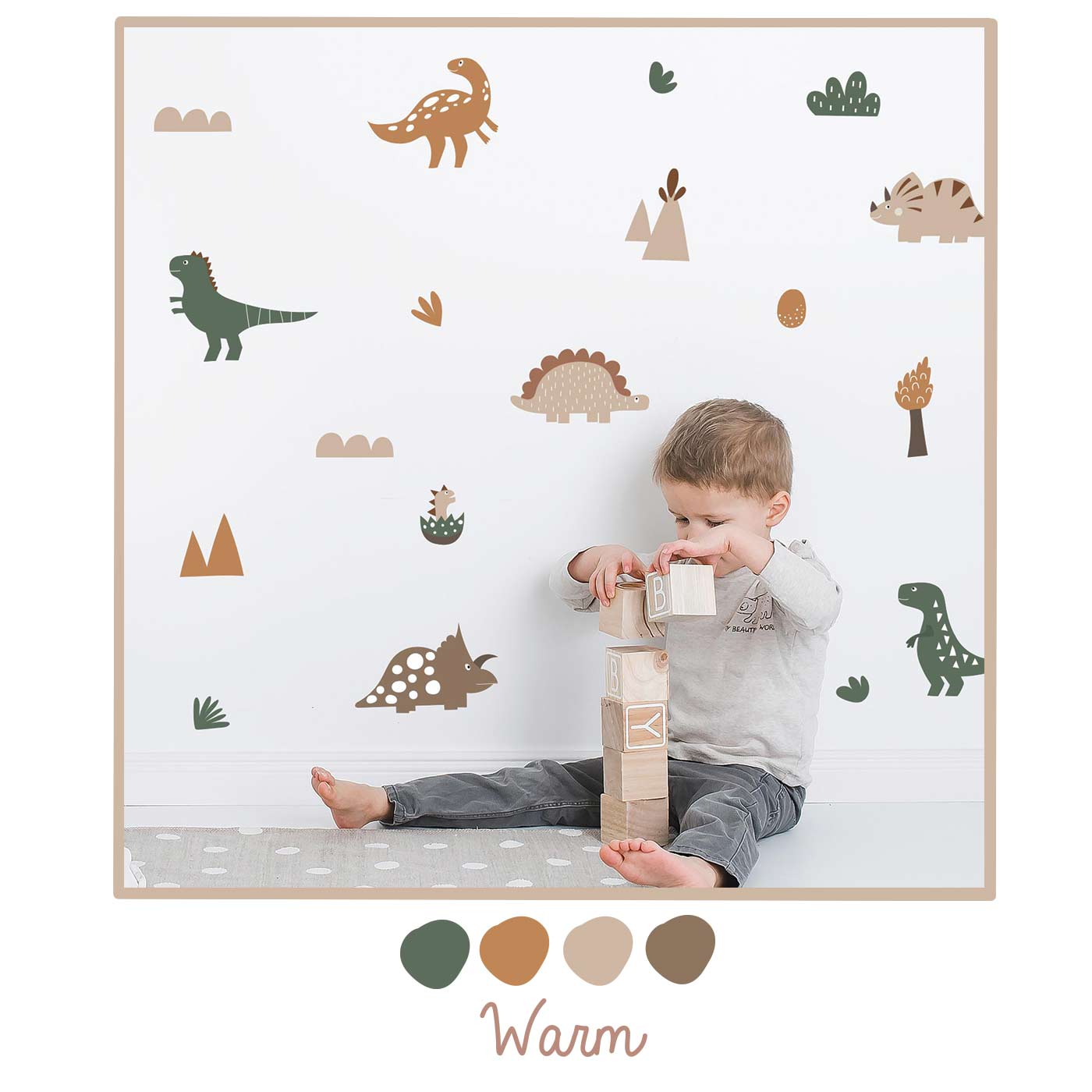 Dinosaur wall stickers