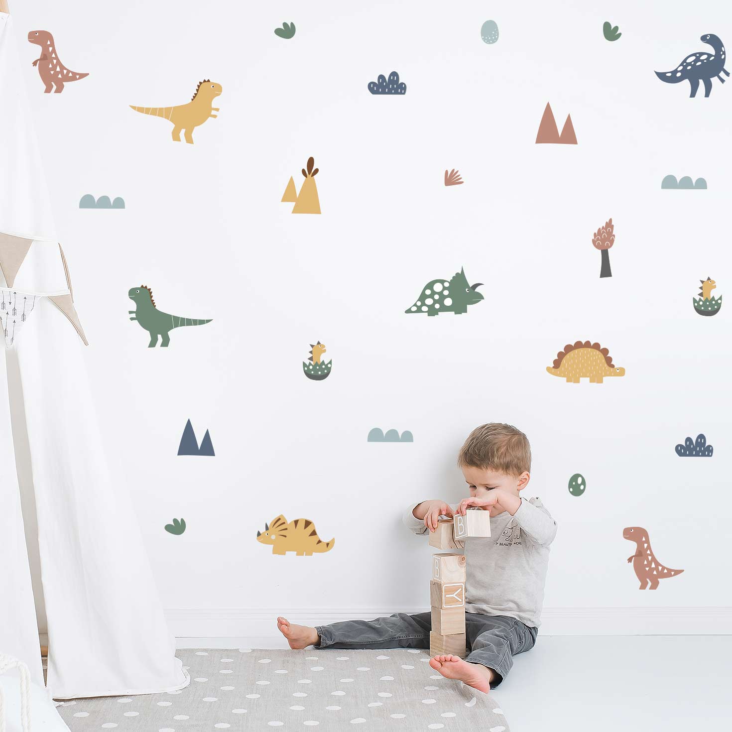 Dinosaur wall stickers