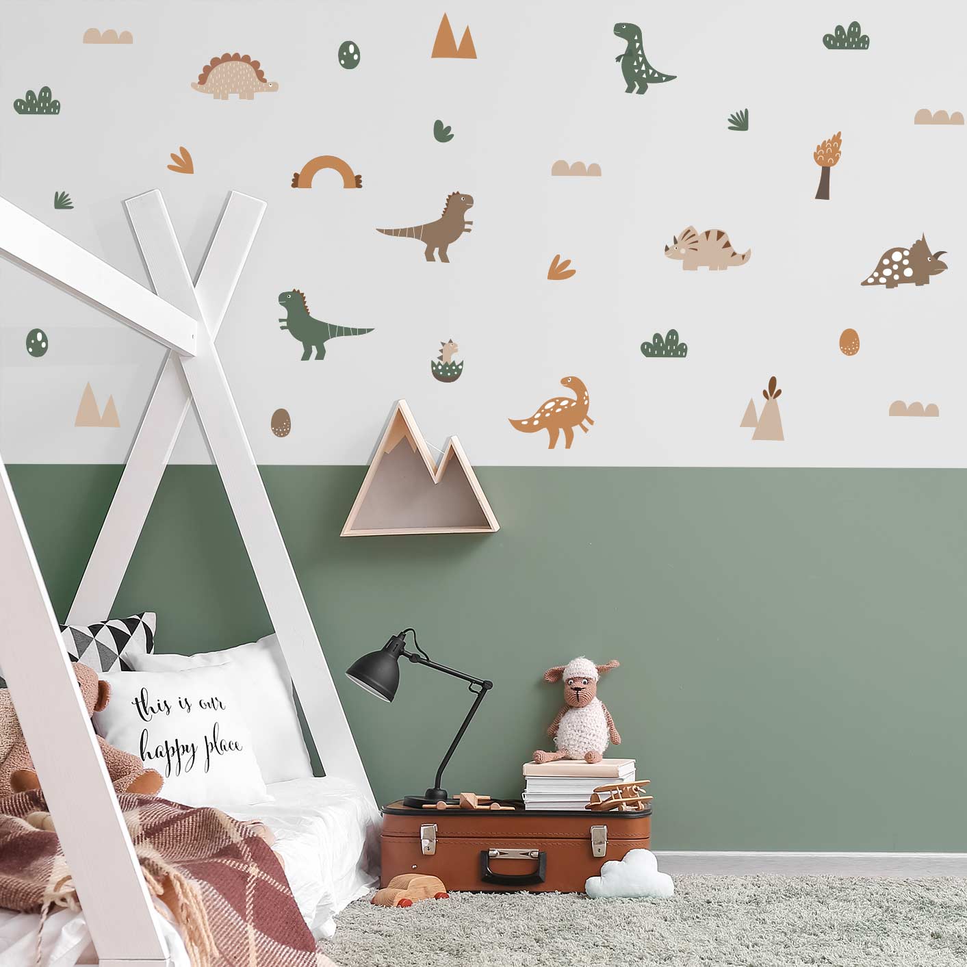Dinosaur wall stickers