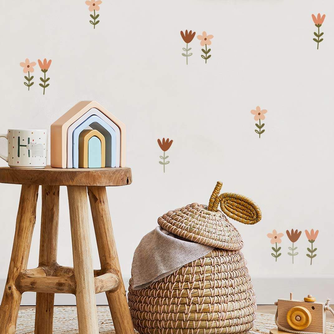 Wall stickers for children – Wildflowers