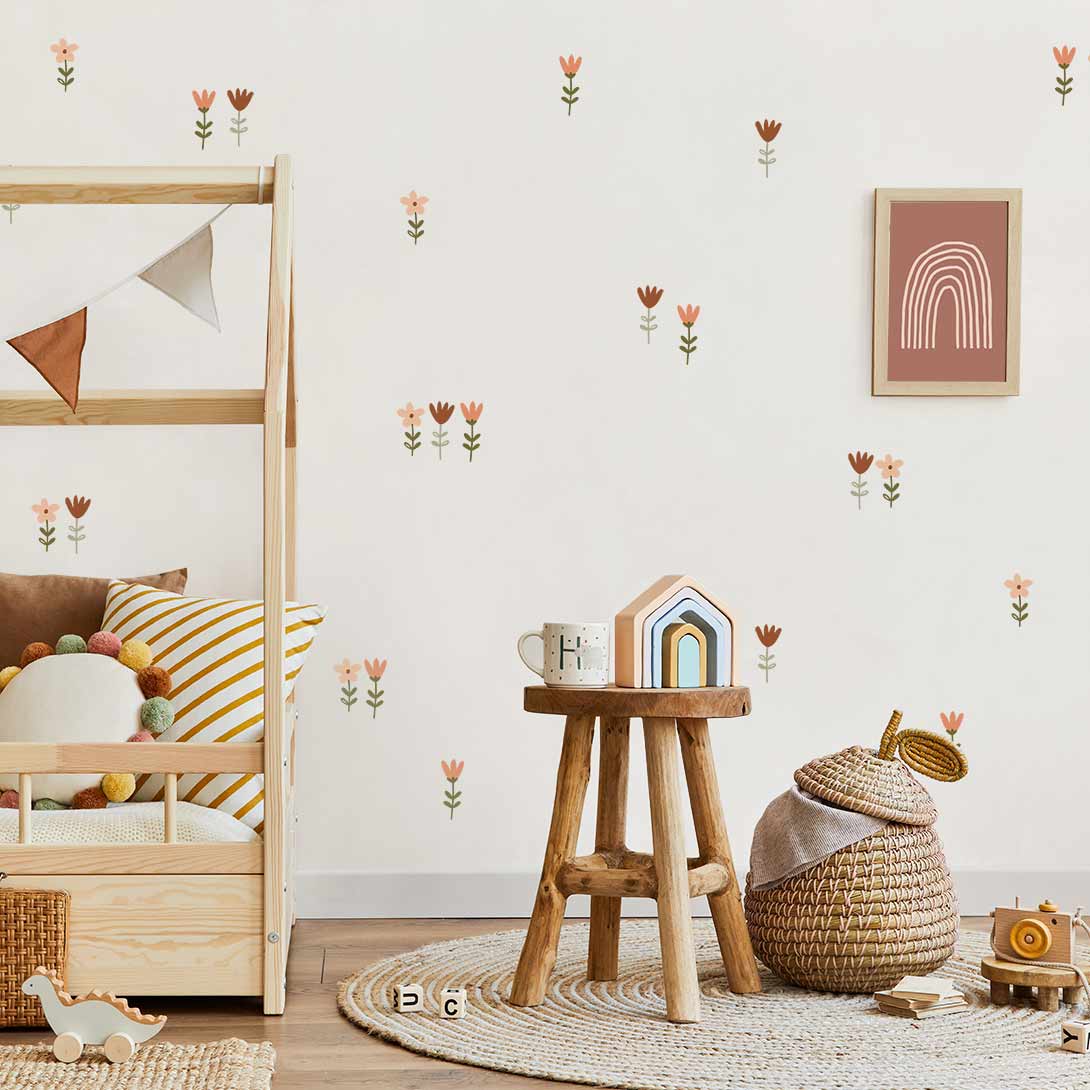 Wall stickers for children – Wildflowers