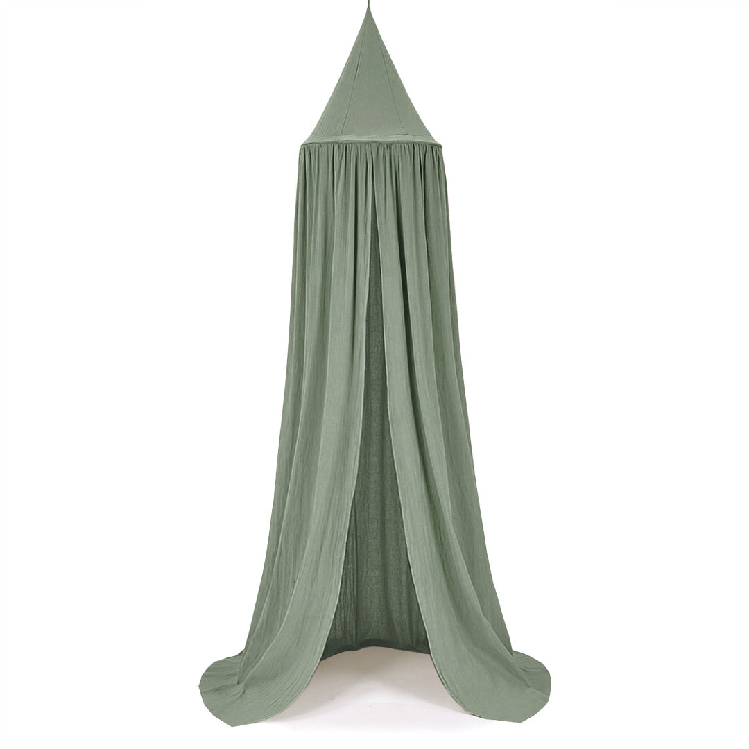Canopy for baby bed – green