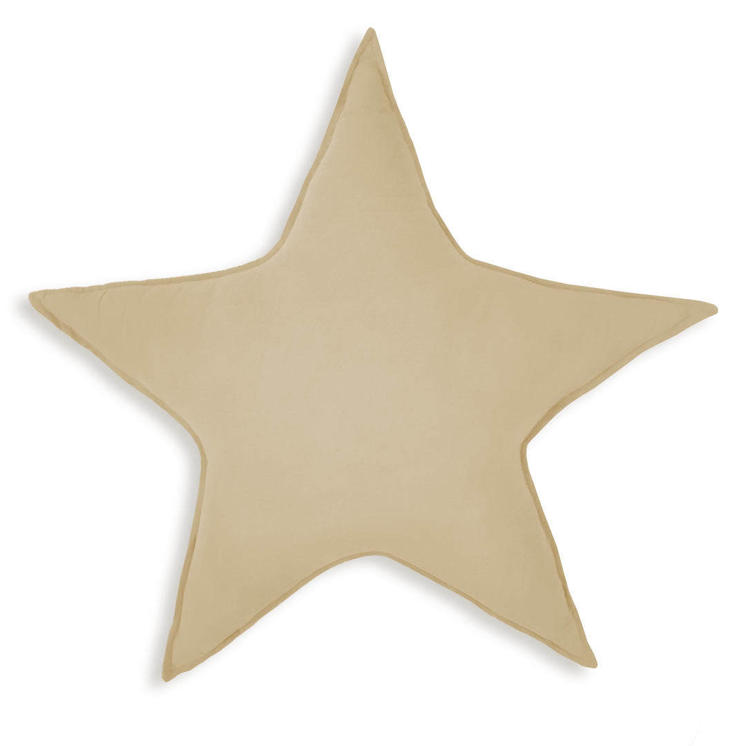 Decorative cushions for children – Star cushion in beige