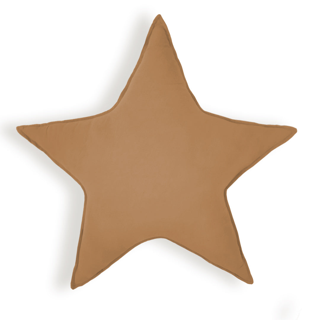 Caramel Star Cushion – Cushions for Children's Rooms