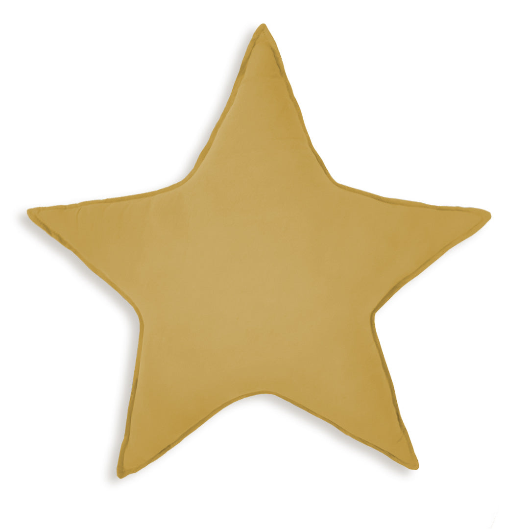 Decorative cushions for children – Mustard Star Cushion