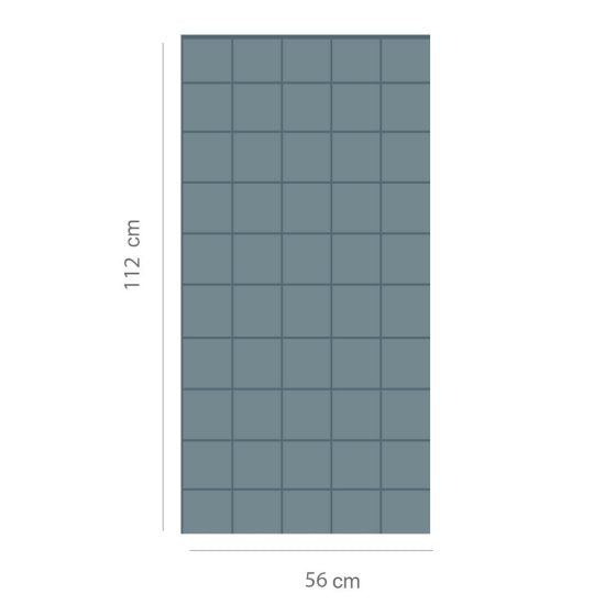 GRID Half-Wall Wallpaper