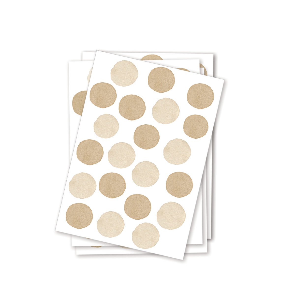 Wall stickers for children, boho chic circles – neutral color