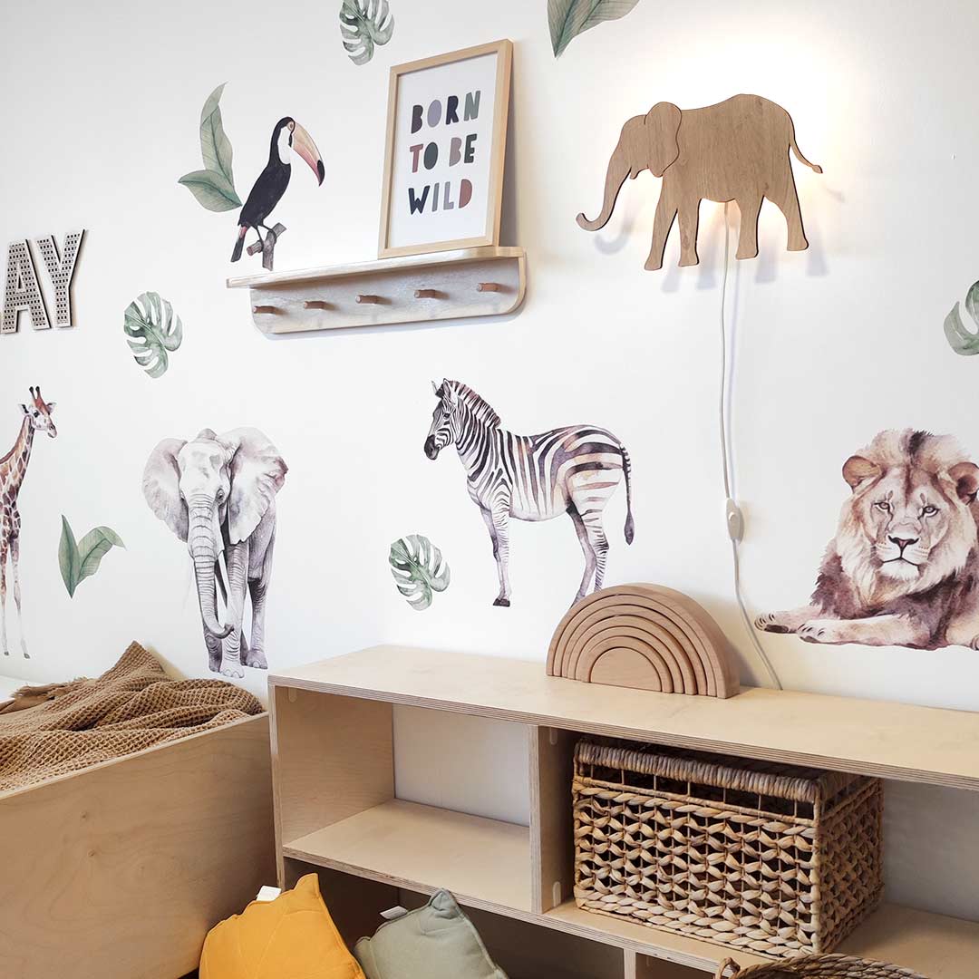 Luz de noche infantil, elefante