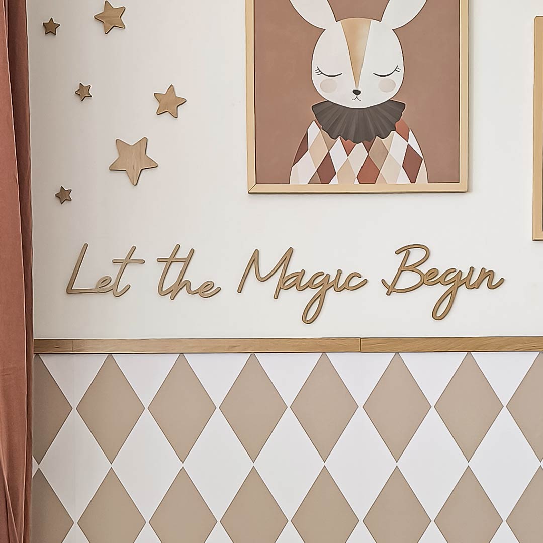 Tree Law for Children – Inspirational Quote Let the magic begin