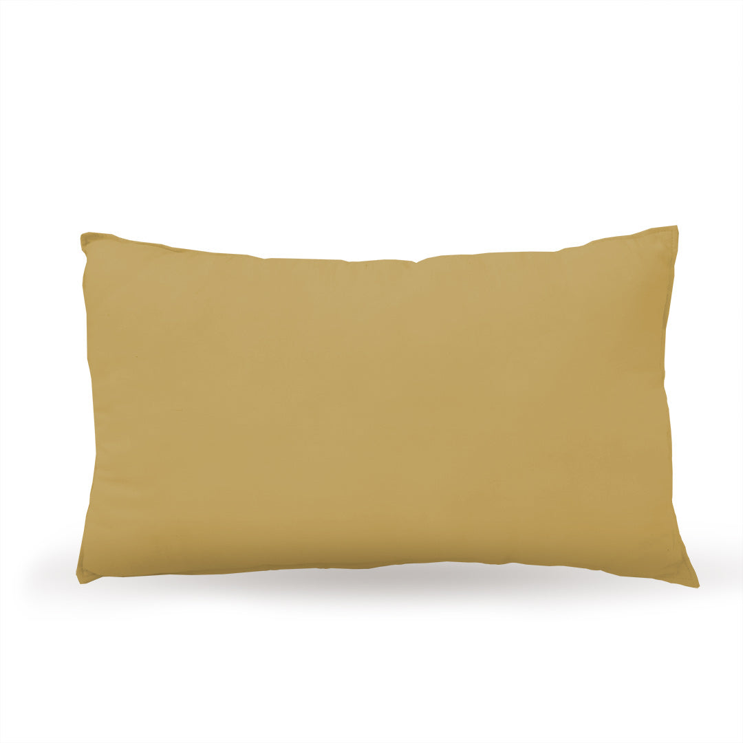 Rectangular mustard decorative pillow – bed pillows