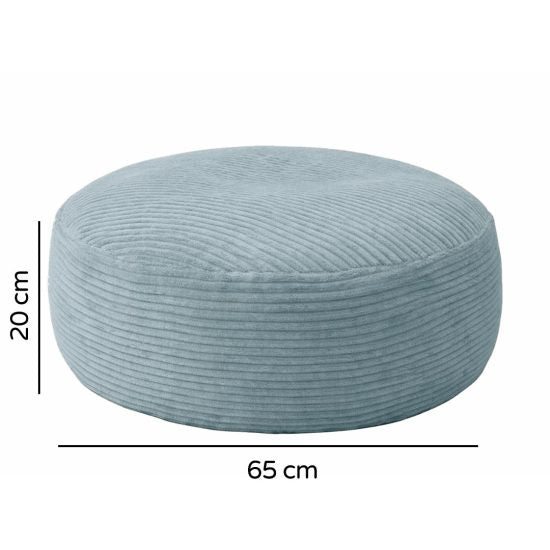 MOON Round Kids' Beanbag – Light Blue