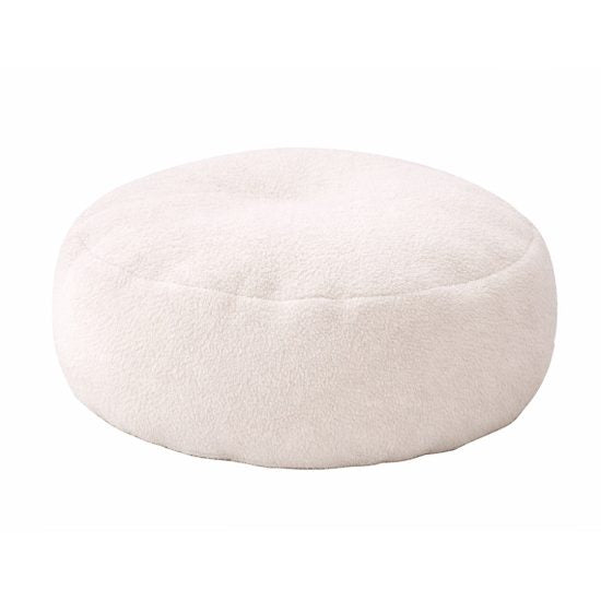 MOON Round Kids' Beanbag – White Teddy Bear