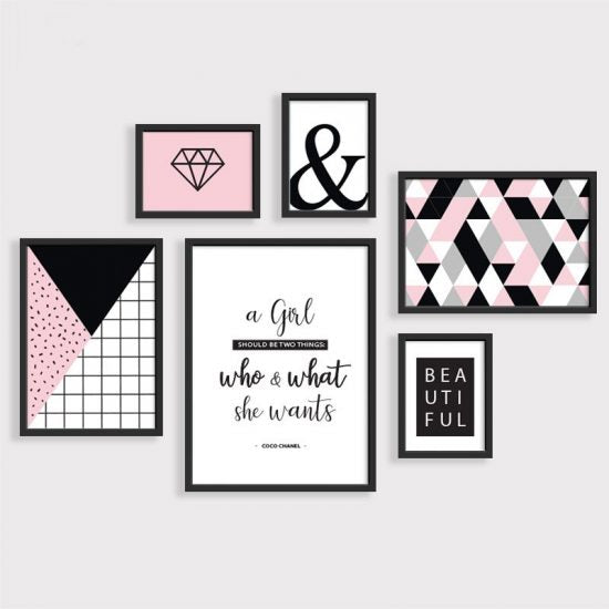 Girls room photo set – premium high quality prints by Ponponi