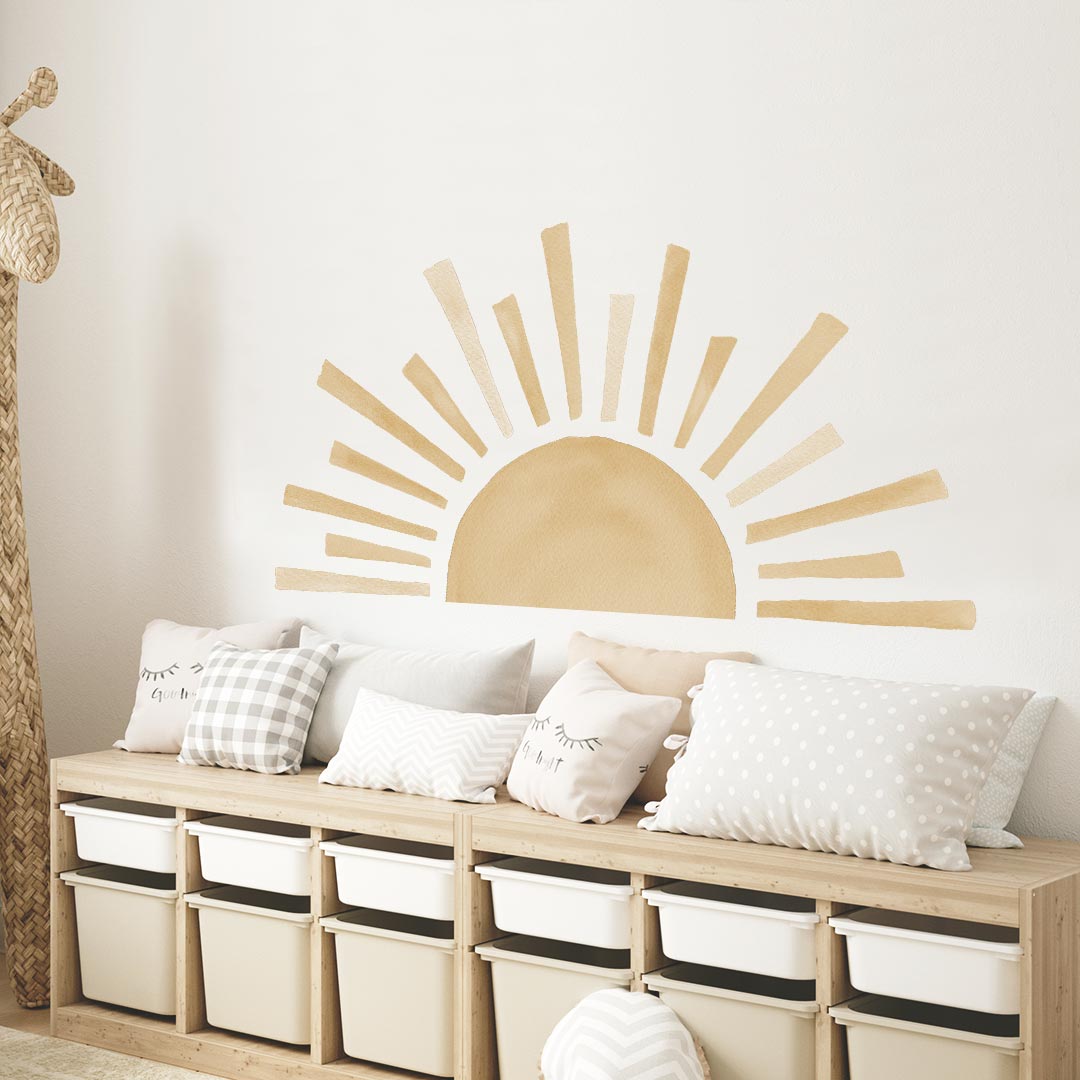 Sunshine wall sticker