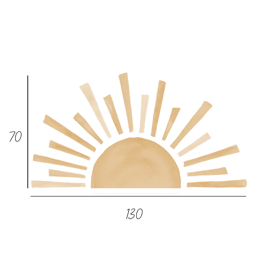 Sunshine wall sticker