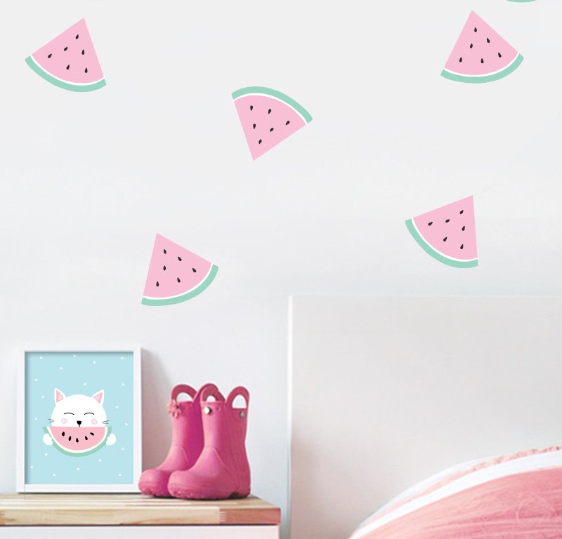 Watermelon wall stickers