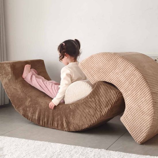 Pink Rainbow Sofa – Pink Rainbow Activity Center for Kids