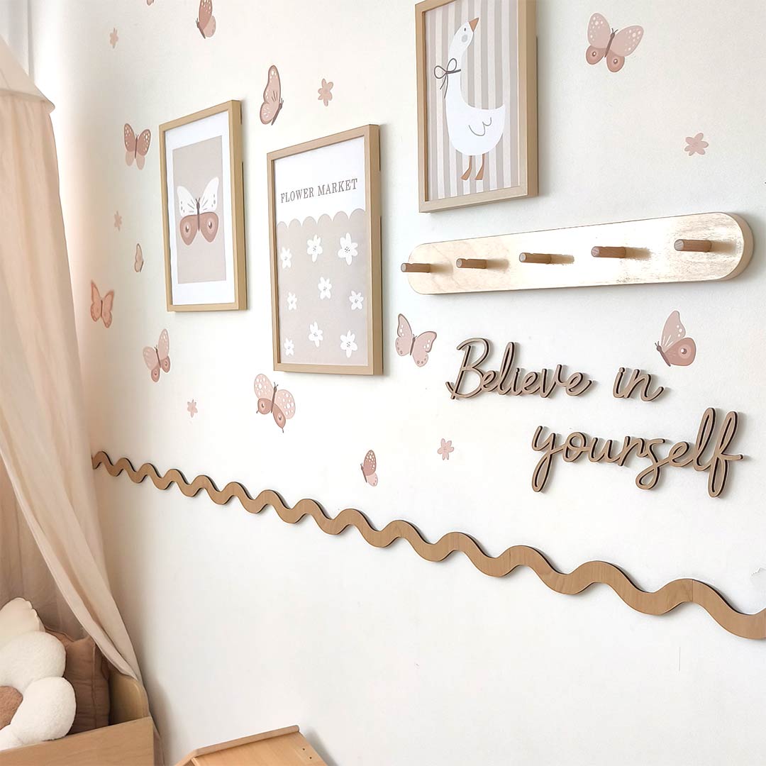 Inspirational quote for a child's room – Believe in yourself