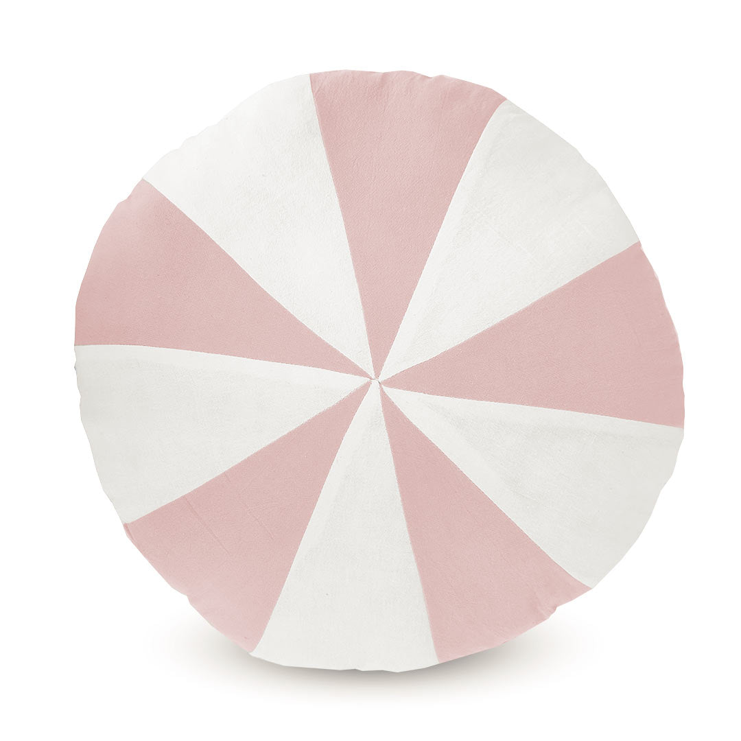 Decorative cushions for children – Round pink circus cushion
