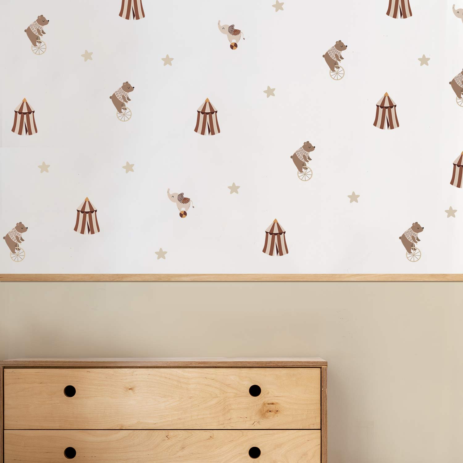 Circus wall stickers