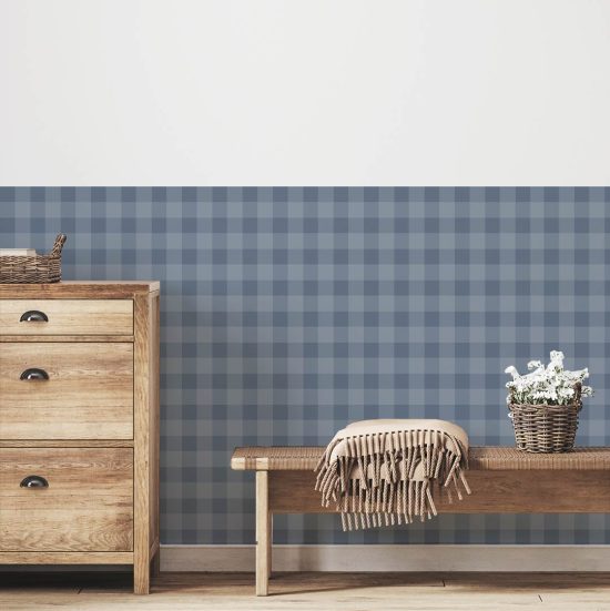 Checkered Wallpaper Sticker – Small Squares