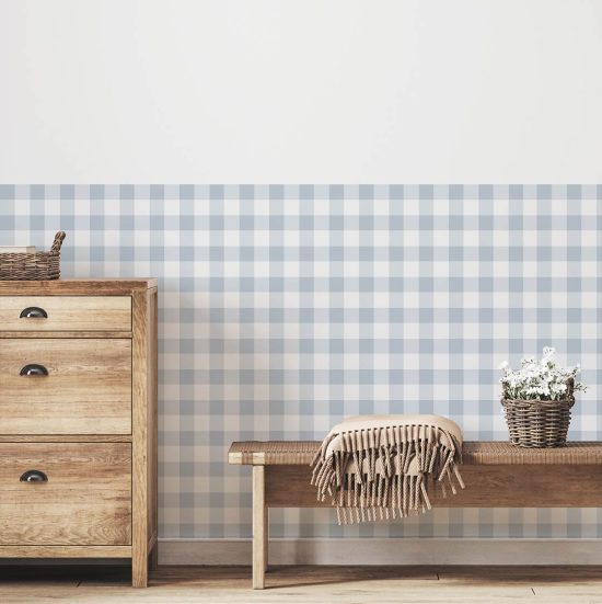 Checkered Wallpaper Sticker – Small Squares