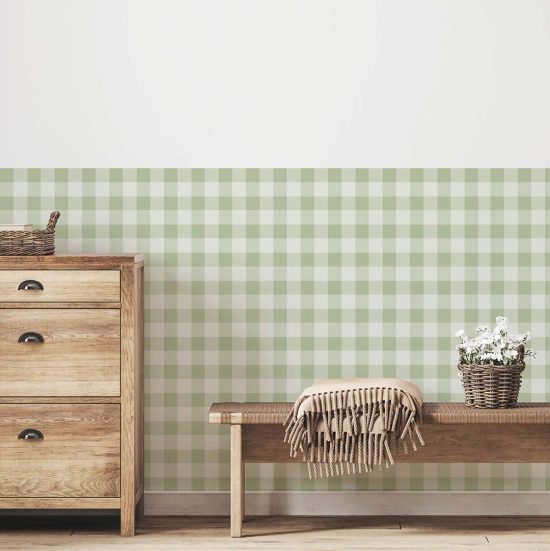 Checkered Wallpaper Sticker – Small Squares