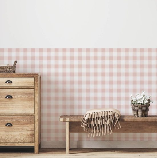 Checkered Wallpaper Sticker – Small Squares