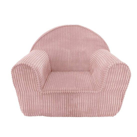 Children's Armchairs – Pink Corduroy Children's Armchair