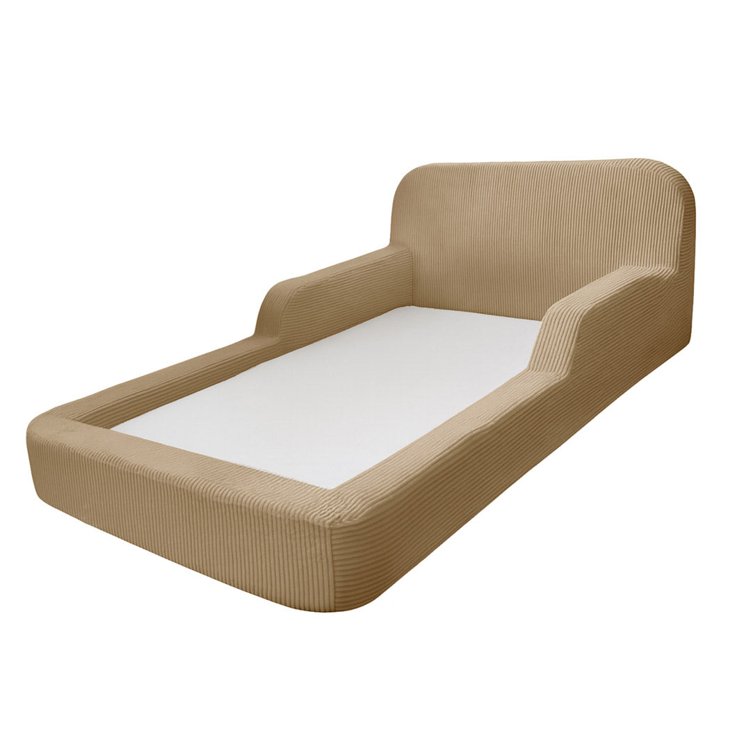 Foam Bed for Children, Low Montessori Bed, Beige