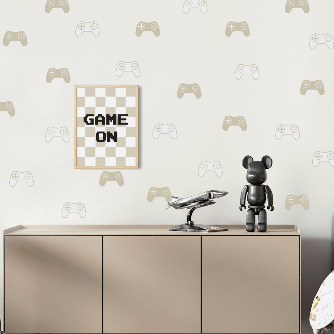Gaming wall stickers for children