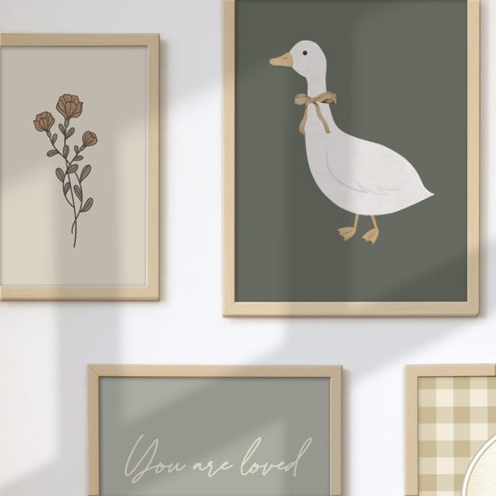 Images vintage pour une chambre d'enfant – Mur de photos