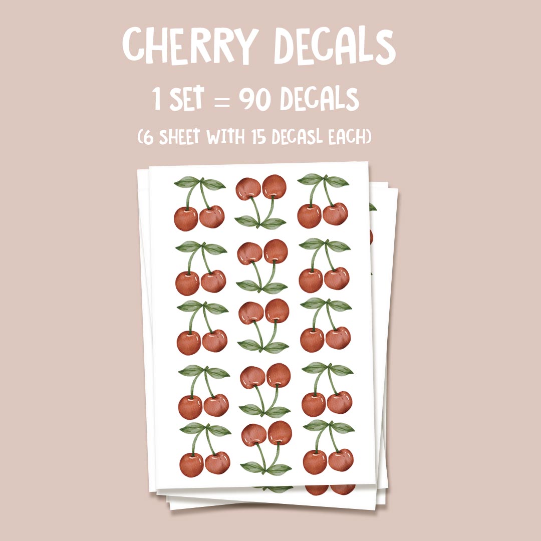 Small cherry stickers