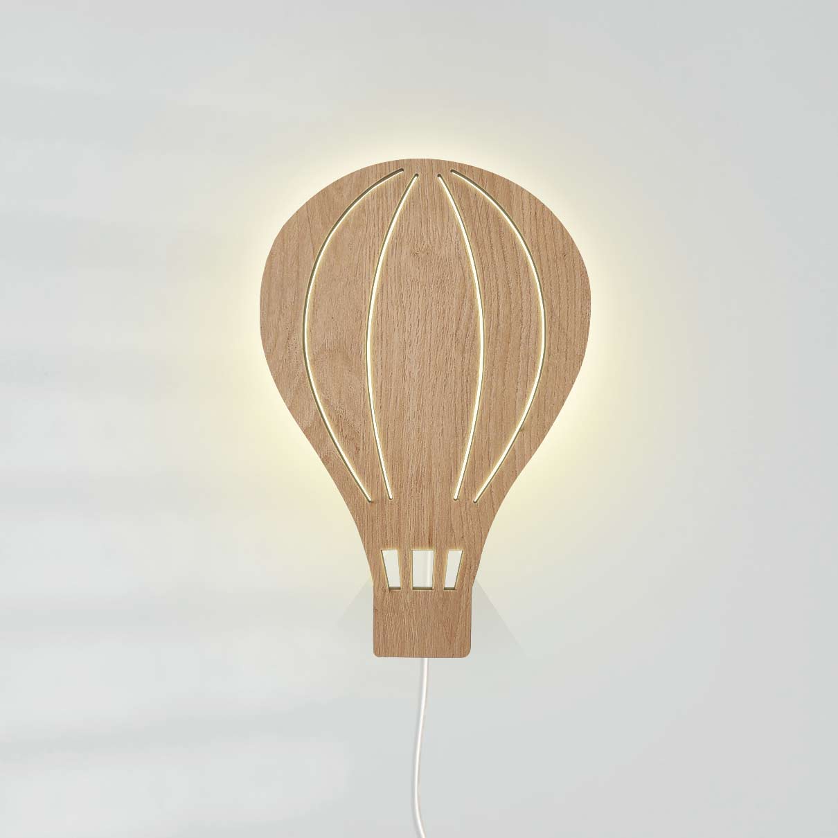 Luz de noche con forma de globo: iluminación para habitaciones infantiles