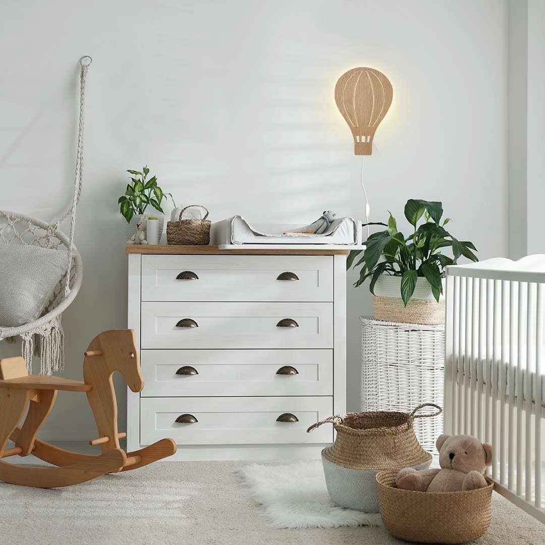 Luz de noche con forma de globo: iluminación para habitaciones infantiles